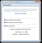 Longman English Dictionary Browser